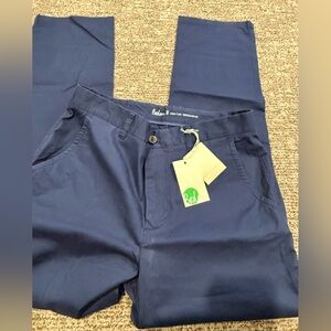 Boden Men's Deep Blue Chinos